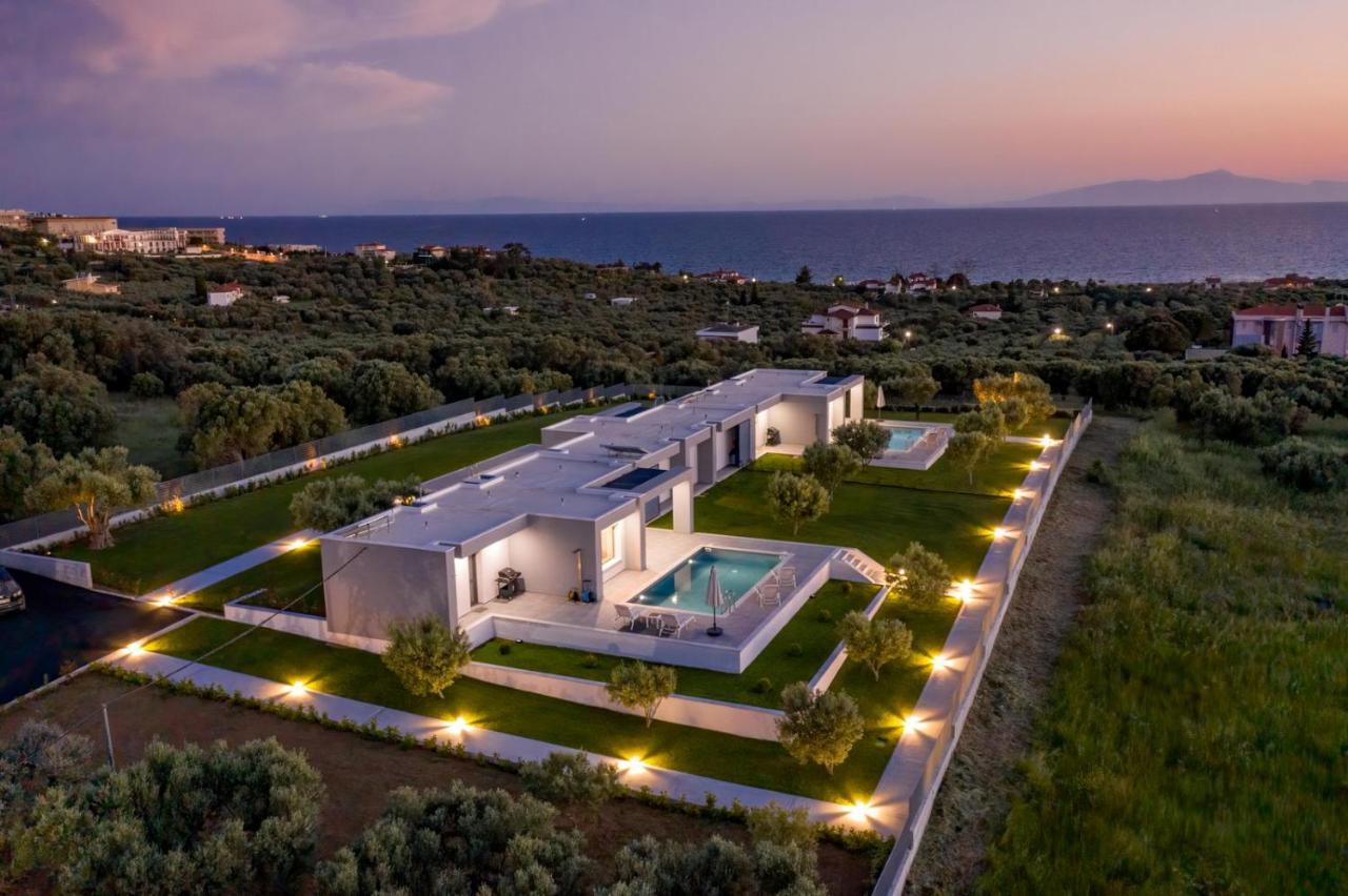 Merelia Luxury Villas - Halkidiki ネア・ムダニア エクステリア 写真